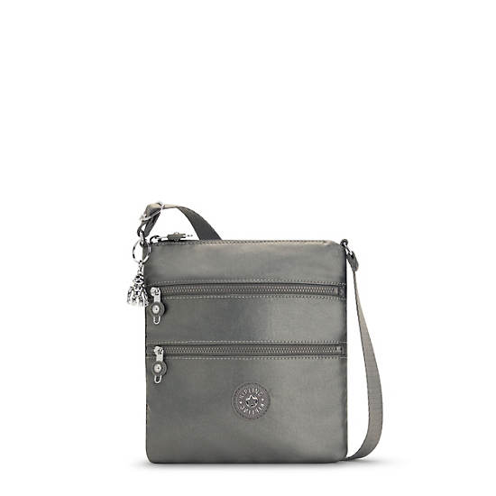 Kipling Keiko Metallic Crossbody Mini Väska Grå | SE 1883DF